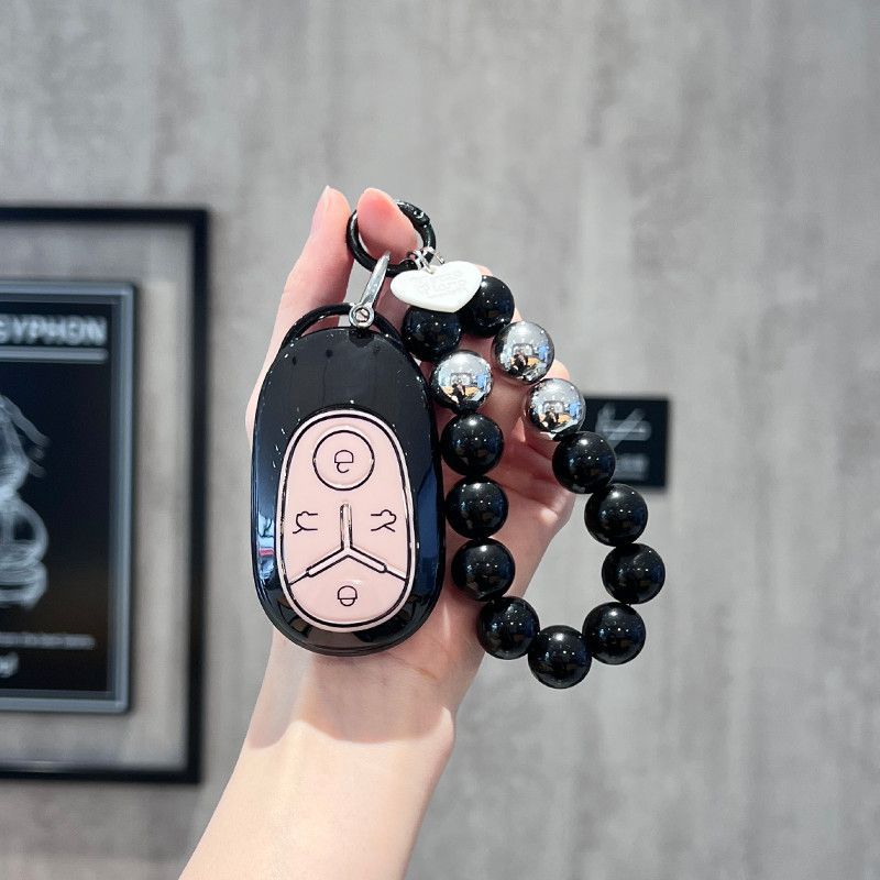 หลากหลาย geely EX2 ev/e.mas 5/Proton emas 5 รถพิเศษเปลือกกุญแจรถจี้สดสาวน่ารักรถใหม่ต้องมี K - รูปที่ 6