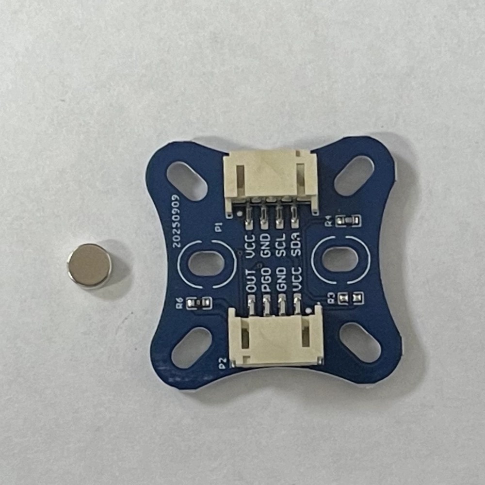 AS5600 Magnetic Encoder โมดูลแม่เหล็กเหนี่ยวนําวัดมุมโมดูลเซ็นเซอร์ FOC 12-Digit ความแม่นยําสูง