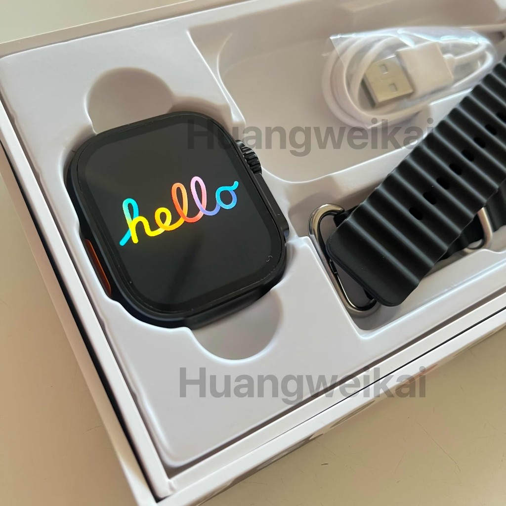 2026 Ultra 3 Microwear hello Watch ultra 5 Smart Watch ฟรีเคส 49 มม.Smartwatch ไร้สายชาร์จบลูทูธโทร