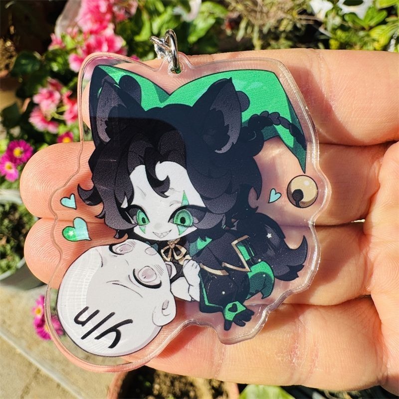 อะนิเมะ Freak Circus Perrot จี้น่ารักอะคริลิคพวงกุญแจพวงกุญแจคอลเลกชันชุดของขวัญคอสเพลย์ - รูปที่ 7