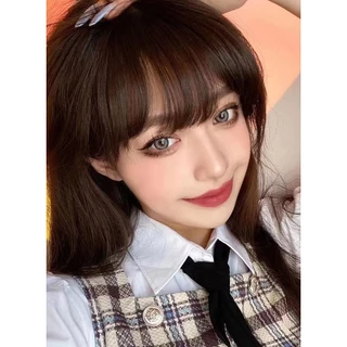 เลนส์KSSEYE คอนแทคเลนส์สี สีน้ําตาล/เทา 2 ชิ้น Softlens รายเดือนทิ้ง