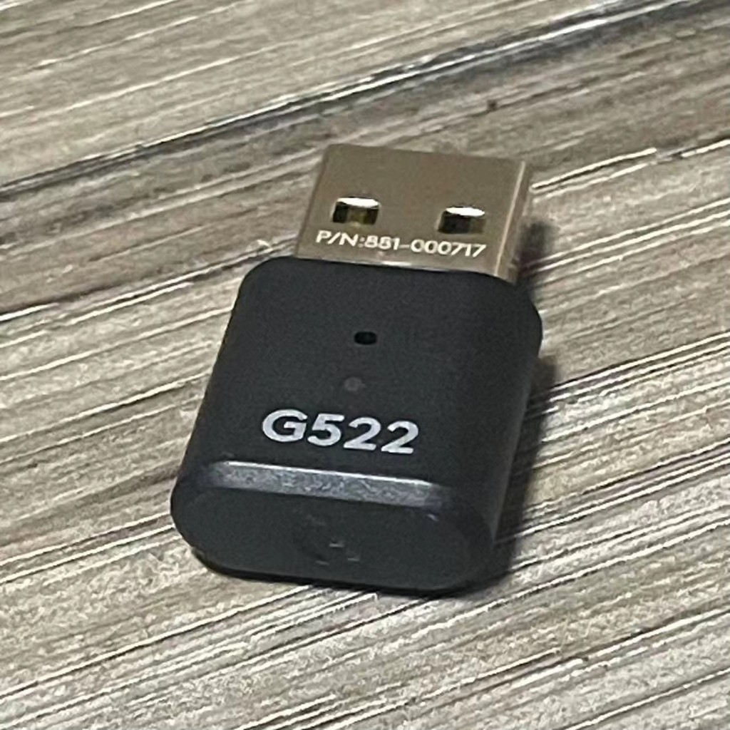 อะแดปเตอร์ USB ต้นฉบับใหม่สําหรับหูฟังเล่นเกมไร้สาย Logitech G522 เปลี่ยนการเชื่อมต่ออะไหล่รับสัญญาณ