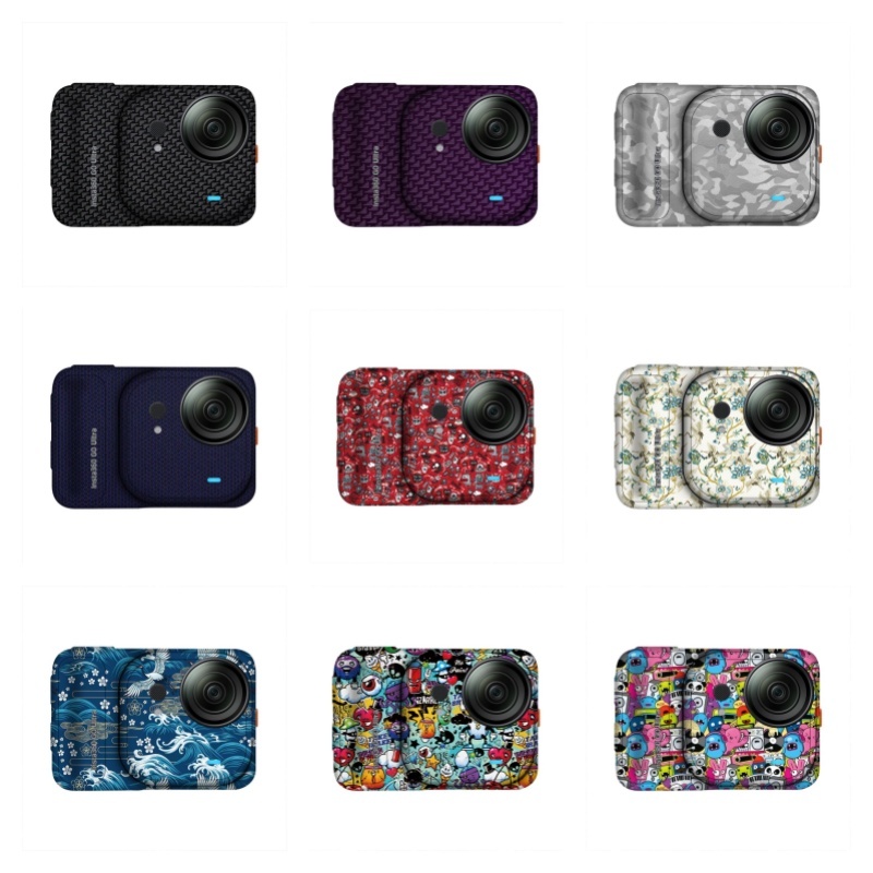สติกเกอร์ป้องกันกล้องกีฬา Insta เหมาะสำหรับ Insta 360 GO Ultra, สติกเกอร์กล้องกีฬา Insta 360, ฟิล์มป
