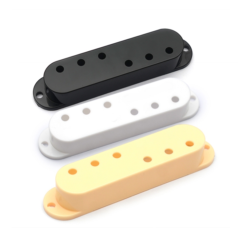 2 ชิ้น ST Single Coil ขนาด Pickup Cover Mini Humbucker Shell 6 หลุม (3 + 3) หรือ 12 หลุม (6 + 6) 52 
