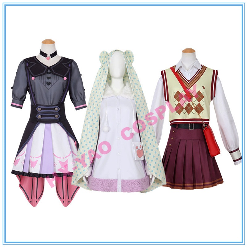【HX-YAO】PJSK cosplay costumes Shinonome Ena Tenma Saki Yoisaki Kanade คอสเพลย์ อะนิเมะ เครื่องแต่งกา