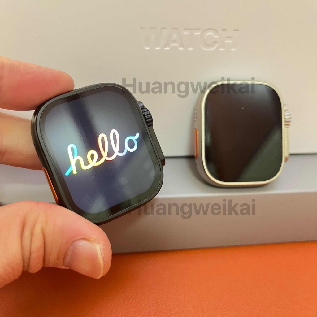 พรีเมี่ยมล่าสุด 2026 Hello ultra 3 AMOLED 49 มม.สําหรับผู้หญิงและผู้ชายกีฬานาฬิกาบลูทูธชาร์จไร้สาย v
