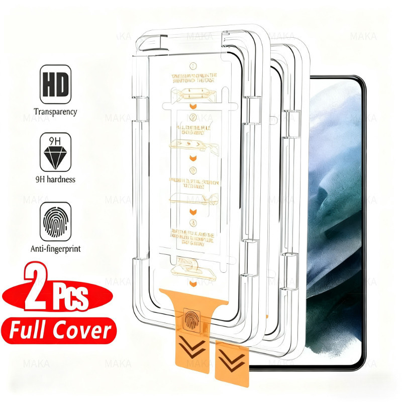 2-Packกระจกนิรภัยไร้ฝุ่นสําหรับXiaomi 15T 15 14T 14 13T 13 12T 11T 10T Lite Pro 5G Full Coverage HD Clearขอบสีดําและติดตั้งง่ายถาดสําหรับผลที่สมบูรณ์แบบ