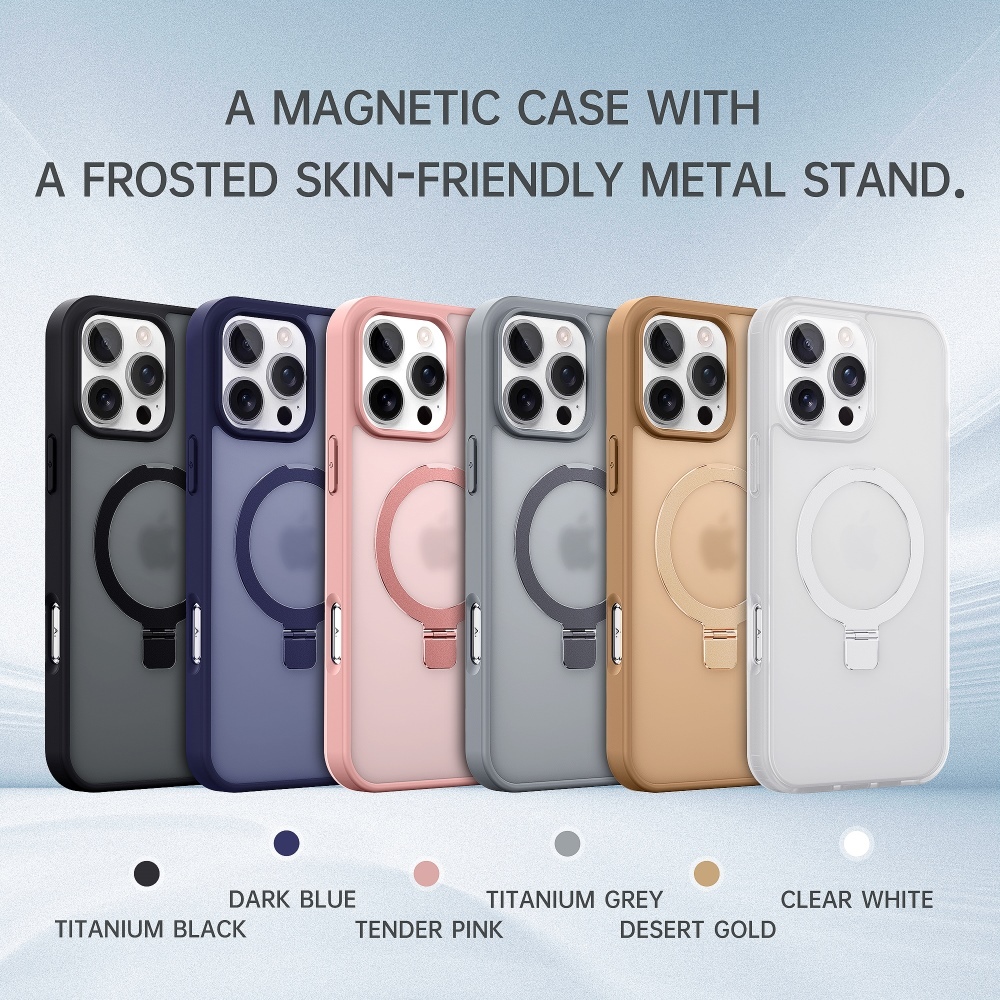 เคสแท่นชาร์จไร้สายแบบแม่เหล็กสําหรับ iPhone 17 AIR 16 PRO 15 14 PLUS 13 Pro Max