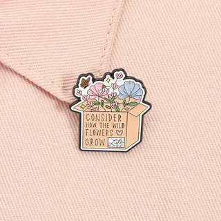 สีสัน Inspiring Be Kind คําคมเคลือบเข็มกลัดคุณเพียงพอคุณคุ้มค่าเข็มกลัดป้าย Pins อุปกรณ์เสริมของขวัญสําหรับเพื่อน