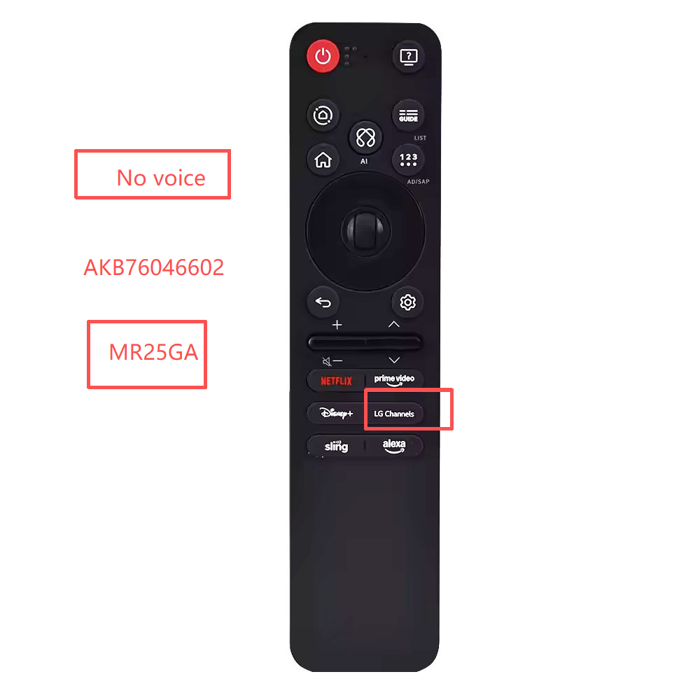 สําหรับ LG NEW MR25GA AKB76046602 เหมาะสําหรับ LG 2025 Magic ไม่มี Voice TV รีโมทคอนโทรล G5 C5 B5 Se