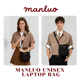 MANLUO Daily Pocket กระเป๋าสะพายข้าง โลโก้เปลี่ยนสี กันน้ำ ดีไซน์มินิมอล Unisex พร้อมส่งในไทย