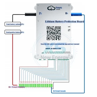 【JK BMS】jikong 20V-100V รองรับแบตเตอรี่ 8S ถึง 24S ระบบบาลานซ์อัตโนมัติอัจฉริยะ JKBMS 0.4A~2A บลูทูธในตัว ใช้งานร่วมกับแบตเตอรี่ลิเธียมเหล็กไตรภาคได้