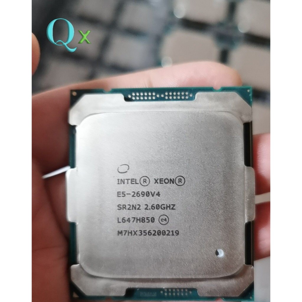 Xeon E5-2690 V4 LGA 2011-3 เซิร์ฟเวอร์ CPU โปรเซสเซอร์ 2.60 GHz 14C 28T SR2N2