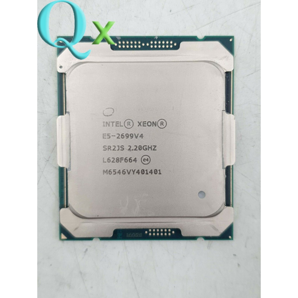 Upgrade Server CPU Xeon E5-2699 v4 LGA2011-3 เซิร์ฟเวอร์ CPU โปรเซสเซอร์ 22C 44T 2.2GHz 55MB
