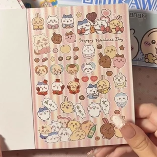 สติกเกอร์ตัดแยกชิ้น วัสดุทำสมุด DIY ตกแต่งสมุด เคสโทรศัพท์ และแก้วน้ำ