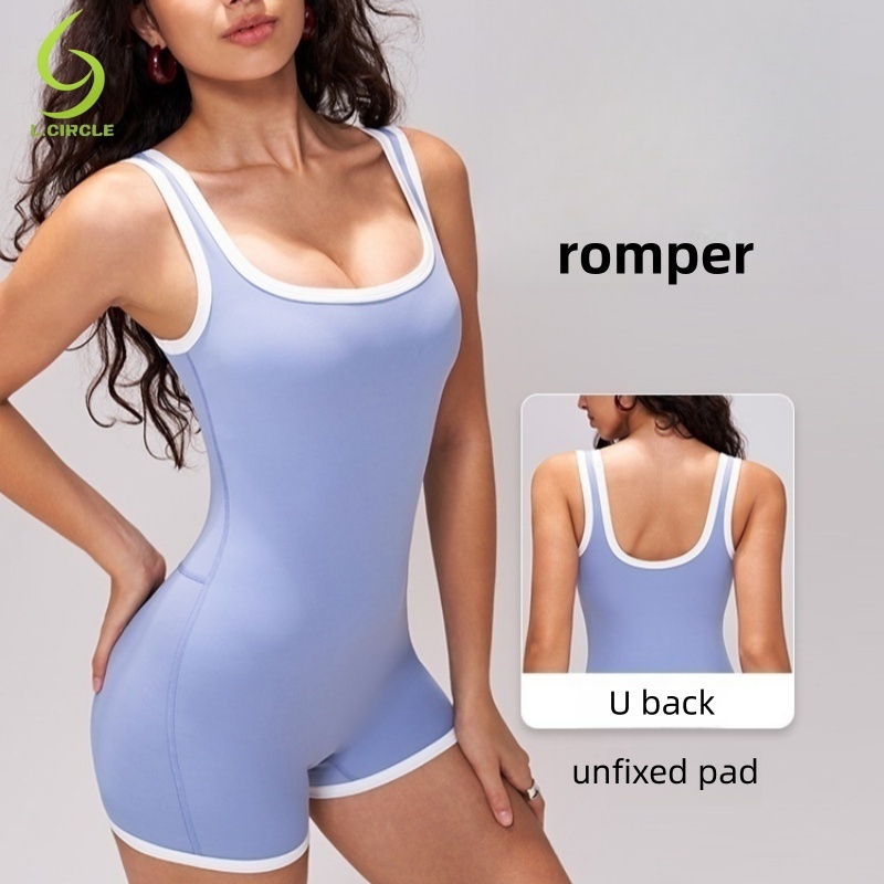 L.CIRCLE Yoga Sport Pant Romper สวย Back Slim