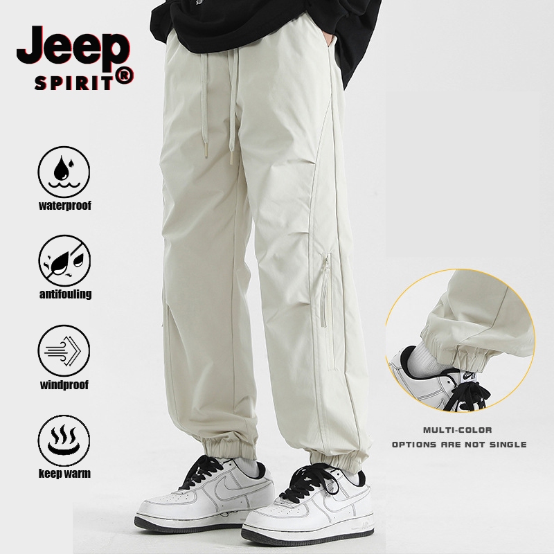 กางเกง JEES SPIRIT ขาตรงทรงหลวม เหมาะสำหรับการแต่งตัวลำลองและสวมใส่ในโอกาสต่างๆ