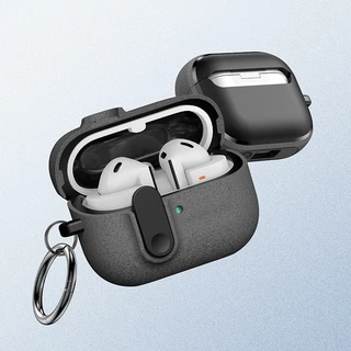 เคส Galaxy Buds 3/3 Pro / Buds 3 FE Case เคสสําหรับ Samsung Galaxy Buds 3 พร้อมตัวล็อคพร้อมพวงกุญแจ