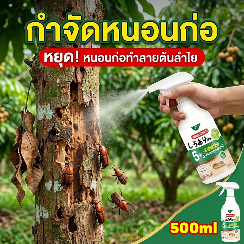 💥ฆ่าด้วงแรงทันใจ 100% ยากำจัดด้วงมะพร้าว สเปรย์กำจัดมอด สารกำจัดหนอนด้วง ด้วงแรด กำจัดเพลี้ย ยาฆ่าด้วงมะพร้าวน้ำหอม