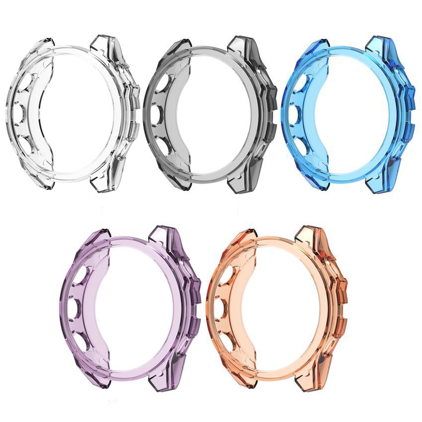Garmin Descent Mk3 Mk3i 43 มม.51 มม.เคสสมาร์ทวอทช์เคส TPU แบบใสฝาครอบป้องกันการตกแบบนุ่ม เคสป้องกัน Garmin Descent Mk3i 43mm / 51mm ราคา ถูกที่สุด ดีลบีเคเค แกลเลอรีภาพที่ 2