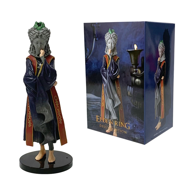 17.5 ซม.ญี่ปุ่น Hidetaka Miyazaki เกม Elden แหวน Sorceress ขาย PVC ตัวเลขการกระทําคอลเลกชันเดสก์ท็อปตกแต่งตุ๊กตาของเล่น