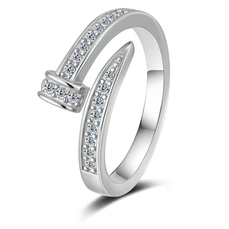 moissanite diamond fashion rings