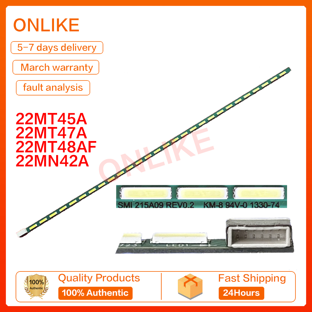 ใช้ได้กับแถบแสง LG 22SM3B, HM215EUN-SLMP1, 22MT45, 34PKG, LM21911031ไฟแบ็คไลท์ทีวี LG 22 นิ้ว 22MT45