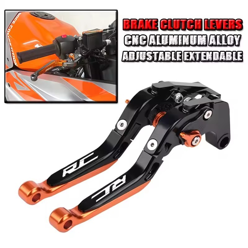รถจักรยานยนต์คลัทช์เบรคแบบปรับได้สําหรับ KTM RC125 RC200 RC390 RC250 RC 125 200 250 390