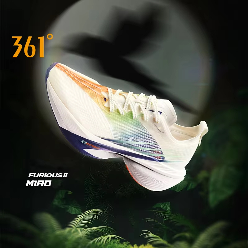 【จัดส่งจากกรุงเทพฯ】361 Degrees Furious 2.0 รองเท้าวิ่ง คาร์บอนเพลท สำหรับแข่งมาราธอน 672432201 - รูปที่ 3