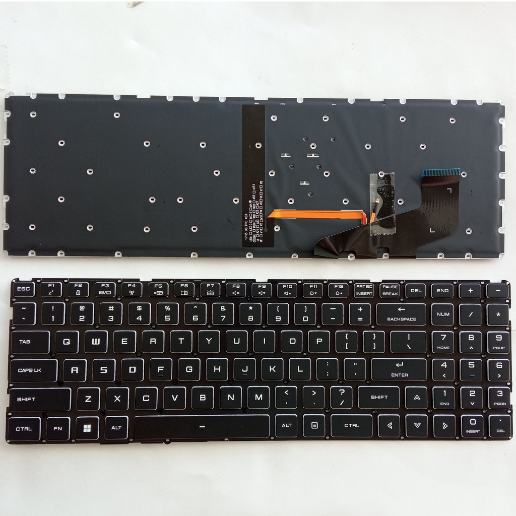 US สําหรับ ILLEGAR RAVEN SE GK5CP5V 002-17H33LHB11 1 NCB1815 แล็ปท็อป backlit คีย์บอร์ด