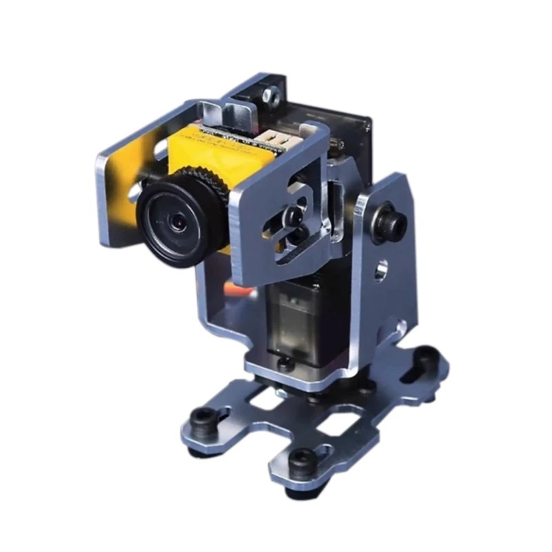 1 ชุด DC 4.8-5V Dual Servo Gimbal Bracket 29x29 มม.กล้อง Pan/Tilt ขาตั้ง 2 ชิ้น 9 กรัมเกียร์พวงมาลัย