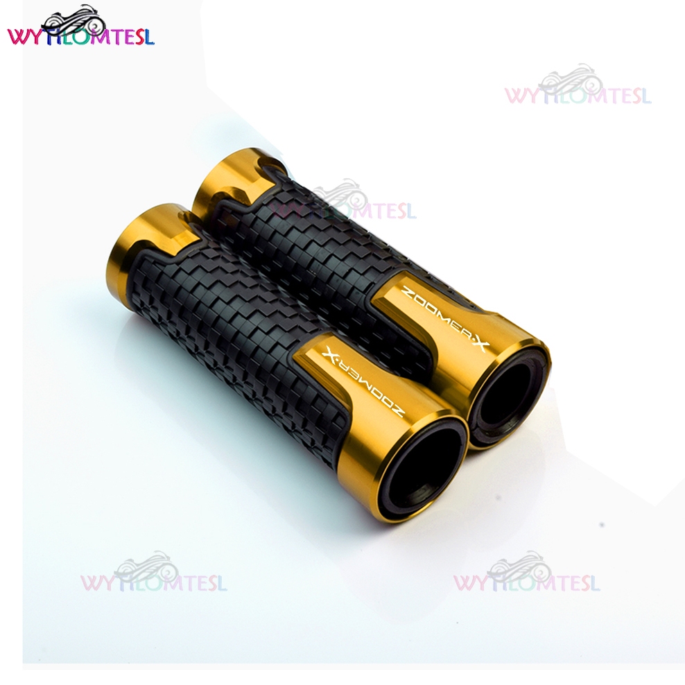 สําหรับ HONDA ZOOMER-X 2010-2024 ที่จับแฮนด์รถจักรยานยนต์ CNC อลูมิเนียมยาง Moto Handle Thruster Grips - รูปที่ 6