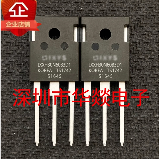 1-5PCS TO-247 IXXH100N60B3 IXXH30N60B3D1 IXXH30N60C3D1 IXXH80N65B4H1 ทรานซิสเตอร์ MOS30N60B3 IXXH60N