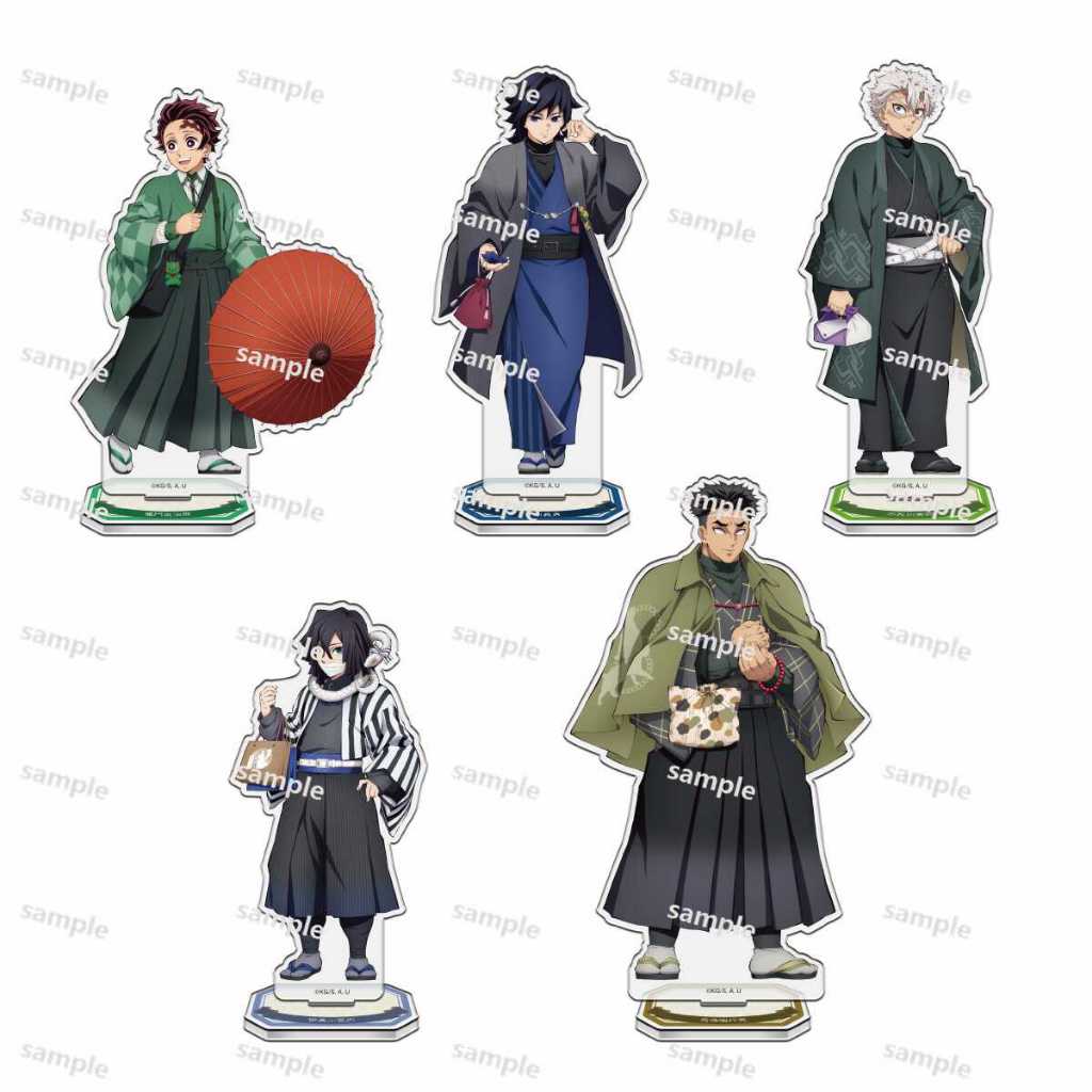 Demon Slayer:Kimetsu no Yaiba Sanemi Shinazugawa Giyu Tomioka อะนิเมะรูป สินค้าขาตั้งอะคริลิค