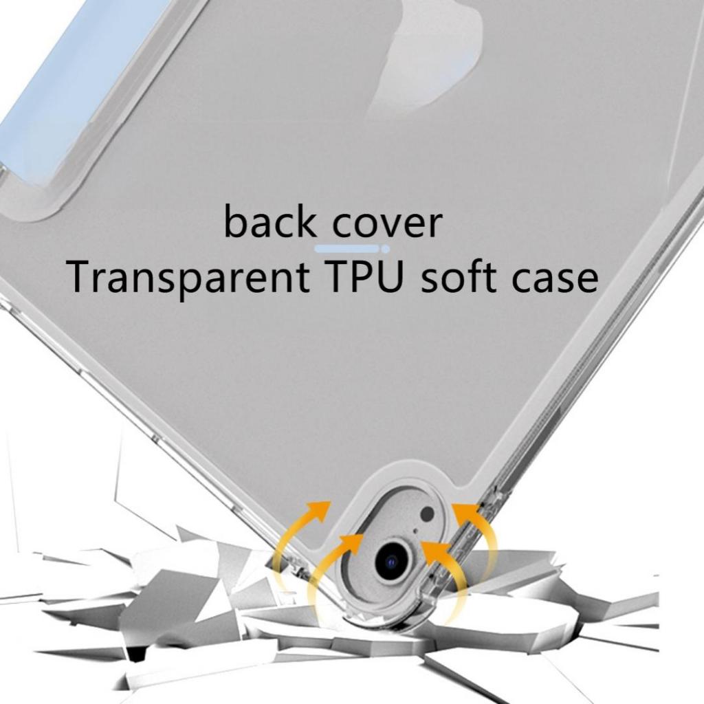 สําหรับ HONOR Pad X7 8.7 2025 JMS-W09 JMS-L09 ฝาครอบโปร่งแสงนุ่มพร้อมช่องเสียบปากกา Flip Stent กรณีแท็บเล็ตปลอก - รูปที่ 7