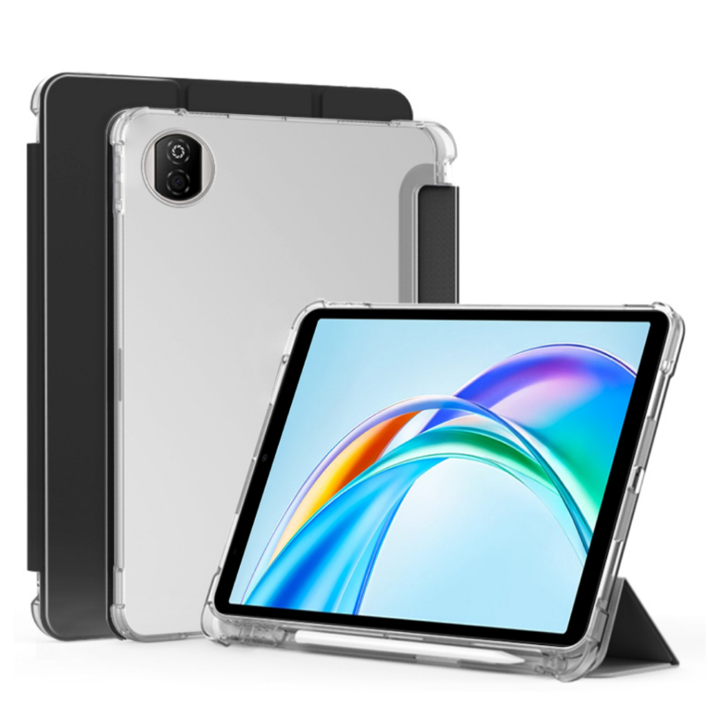 สําหรับ HONOR Pad X7 8.7 2025 JMS-W09 JMS-L09 ฝาครอบโปร่งแสงนุ่มพร้อมช่องเสียบปากกา Flip Stent กรณีแท็บเล็ตปลอก - รูปที่ 3