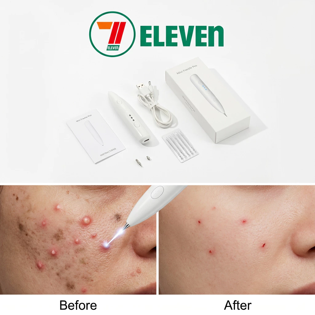 ✓✓ฟรี! จี้ครีมหลัง✓✓ เครื่องเลเซอร์กําจัดขนไฝ หูด กระ จุดอายุ [แบบมีสาย ยูเอสบี]