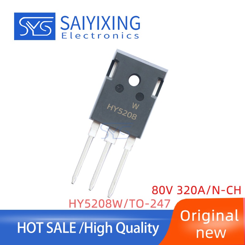 2PCS ใหม่ HY5208W TO247 Field Effect Tube N/80V/320A/1.7MR HY5208 5208 mosfet