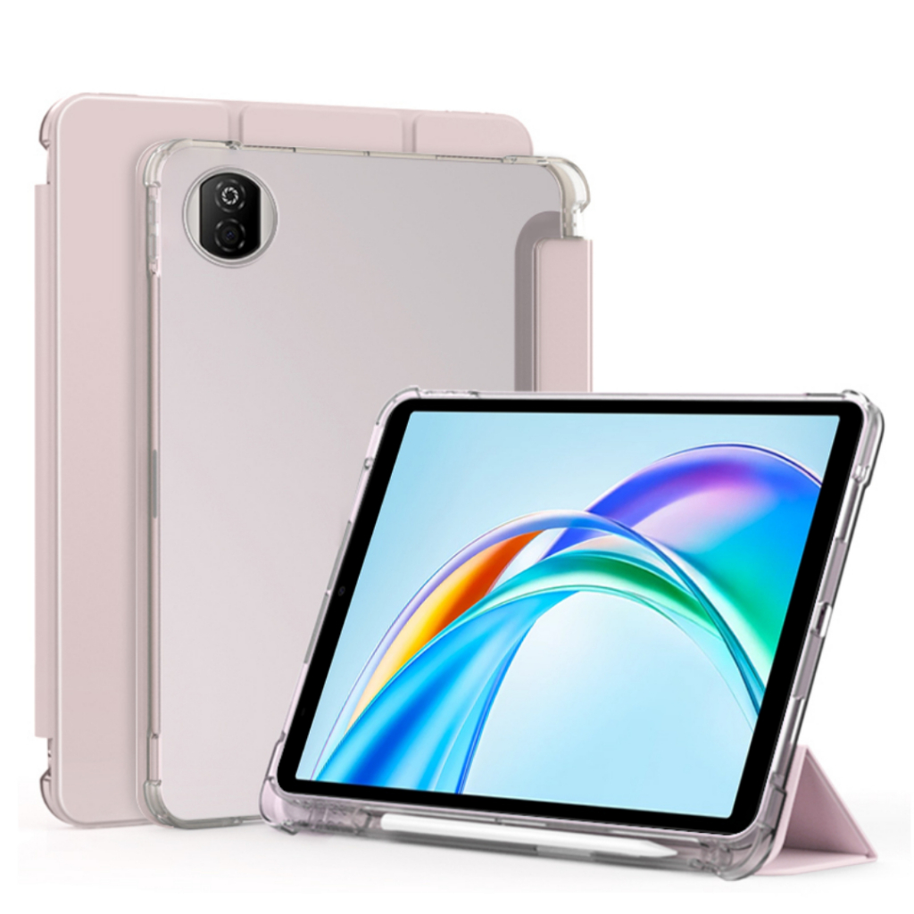 สําหรับ HONOR Pad X7 8.7 2025 JMS-W09 JMS-L09 ฝาครอบโปร่งแสงนุ่มพร้อมช่องเสียบปากกา Flip Stent กรณีแท็บเล็ตปลอก - รูปที่ 4