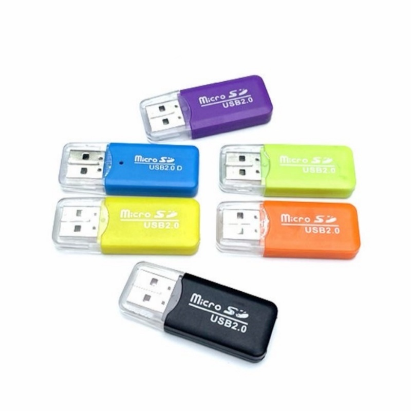 เครื่องอ่านการ์ด ยูเอสบี 3.0 พร้อมช่องเสียบการ์ด 6 ช่อง-เครื่องอ่านการ์ดหน่วยความจําแบบบูรณาการมัลติฟังก์ชั่นความเร็วสูงแบบพกพา