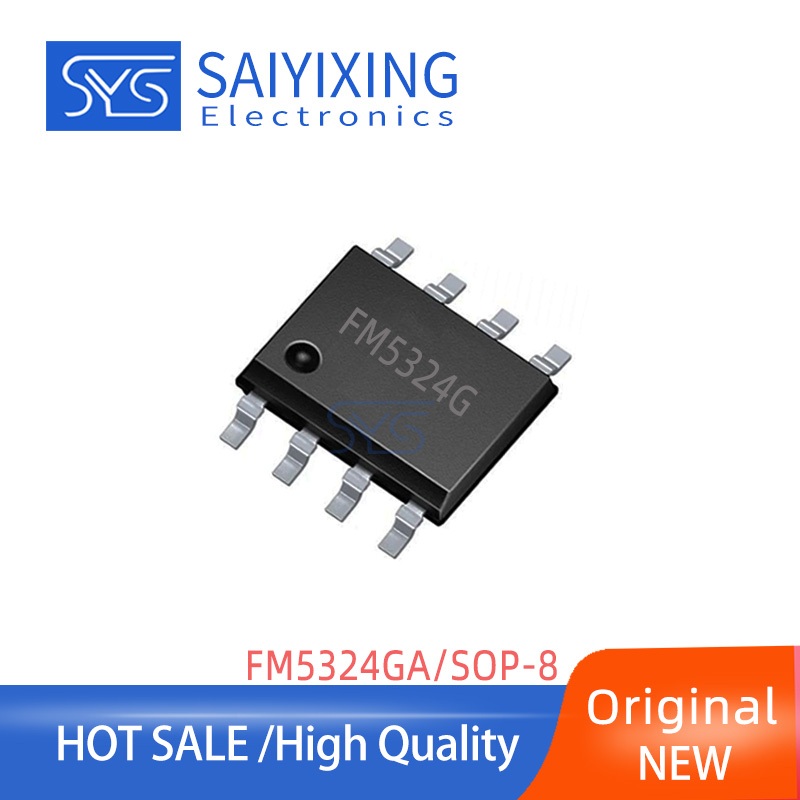 5PCS Original FM5324HJ FM5324 IP5306 2.4A ปัจจุบัน ESOP8 FM5324GA