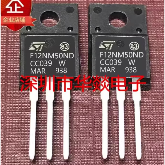 1-5PCS TO-220F F12NM50ND STF12NM50ND STF11N50M2 11N50M2 F30NM60N STF30NM60N 10N65K3 STF10N65K3 STF6M