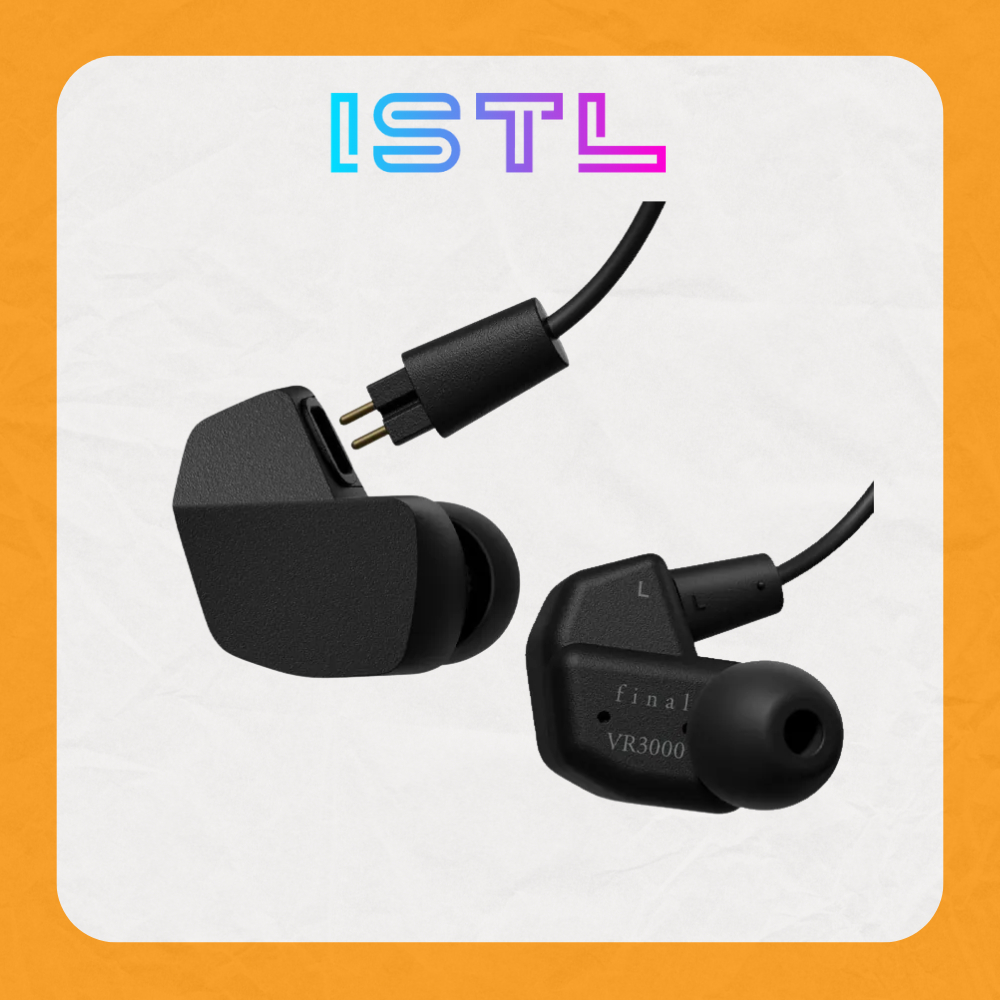 【Shopee Shipment 3-5 days】Final Audio VR3000 RC Replaceable Cable Gaming Headset