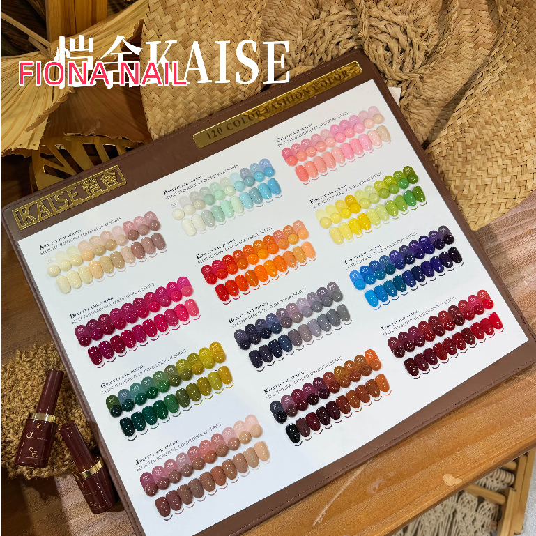 พร้อมส่งยกเซ็ต Kaise 120 สี  เซ็ตสี Kaise แถมชาร์ต 120 สี  ฟรีชุดชาร์จชาร์จ แถมฟรีเบสท๊อป