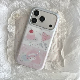 สําหรับIphone Case 17 Pro Max 16 Pro Max 15 Pro Max 14 Pro Max Splicing Melodyเคสโทรศัพท์