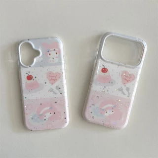 สําหรับIphone Case 17 Pro Max 16 Pro Max 15 Pro Max 14 Pro Max Splicing Melodyเคสโทรศัพท์