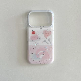สําหรับIphone Case 17 Pro Max 16 Pro Max 15 Pro Max 14 Pro Max Splicing Melodyเคสโทรศัพท์