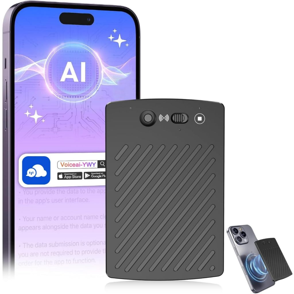 เครื่องบันทึกเสียงดิจิตอล AI 64GB | บันทึกเสียงคมชัด 512kbps | แปลงเสียงเป็นข้อความ | 30 ชม. ควบคุมด้วยเสียง | เหมาะสำหรับเรียน ทำงาน สัมภาษณ์