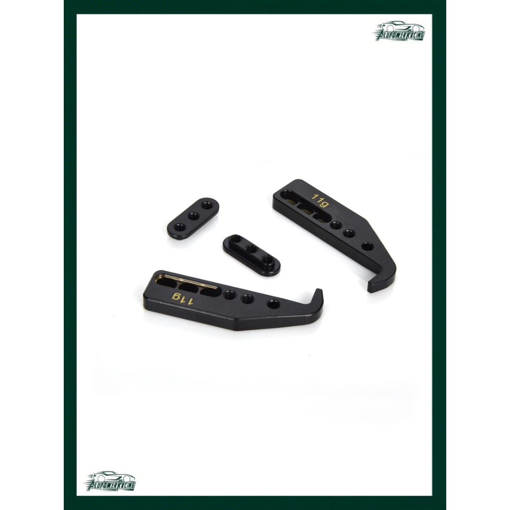 เหมาะสําหรับ AWESOMATIX A800R/RR ทองเหลืองปรับแบตเตอรี่ผู้ถือน้ําหนัก,ปรับแบตเตอรี่ (25g)