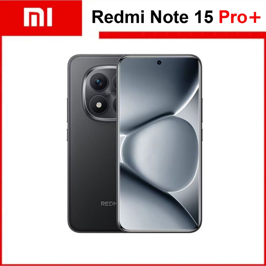 Xiaomi Redmi Note 15 Pro+ พร้อมสมาร์ทโฟน 5G Snapdragon 7s Gen 4
